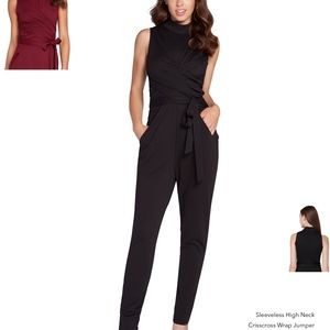 Kalani Hilliker Black criss cross jumper